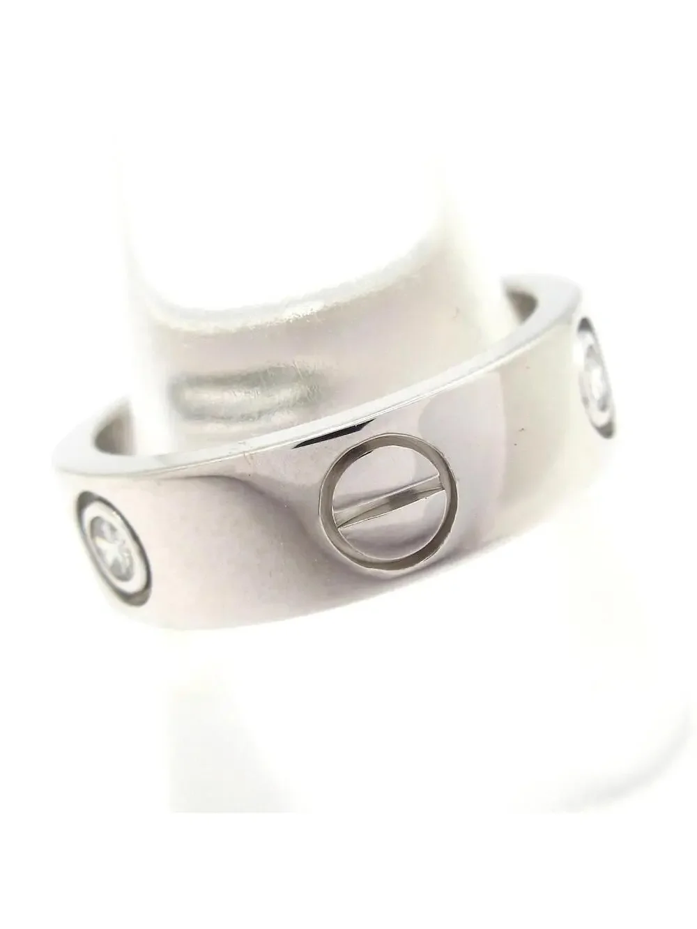 Cartier Love Ring Half Diamond 18K #289377C25B
